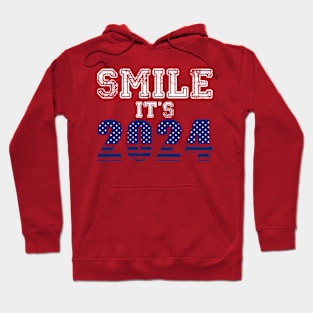 Smile, It's 2024 Hoodie